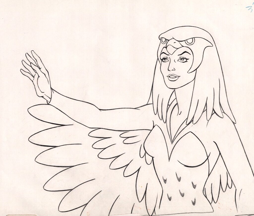 Sorceress arm out douga Sorceress