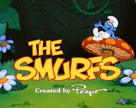 The Smurfs 1981 TV series title card e1708111497140 Pershing Gallery